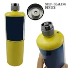 Новинка, 1 шт., адаптер для пропанового резервуара газа, адаптер для уличной плиты для кемпинга с функцией самозакрытия, оборудование для кемпинга