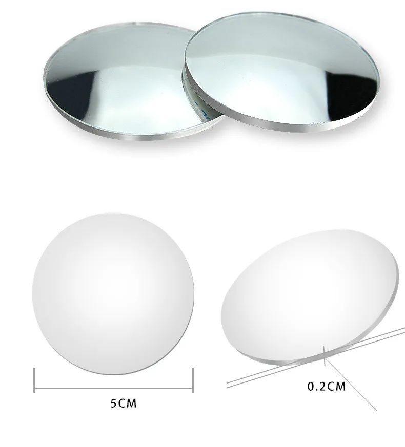Выпуклое Автомобильное зеркало заднего вида с поворотом на 360 градусов 2
