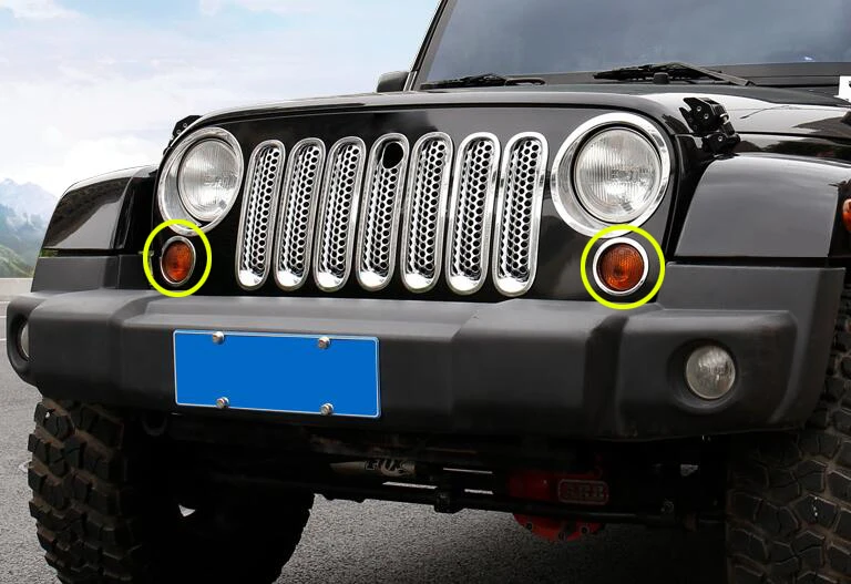 Стайлинг автомобиля ABS внешний вид передний сигнал поворосветильник лампа