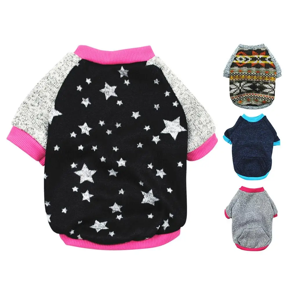 

Pet Fleece Coat Dog Cotton French Bulldog Sweatshirt Warm Jacket Sweater Autumn Winter Hoodies For Dogs Puppy Clothes Supplies