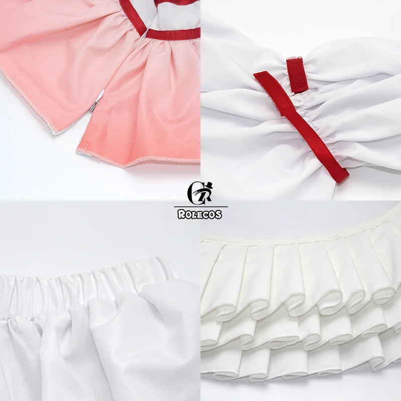 ROLECOS Stephen King It костюм для костюмированной вечеринки женский ужаса клоуна Косплей