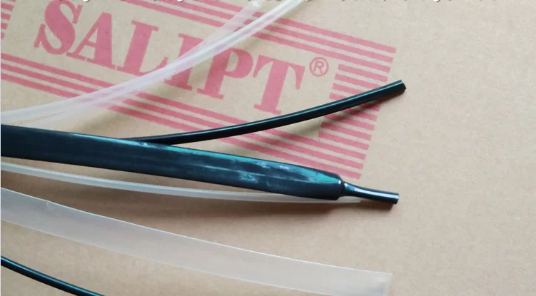 

Inner Diameter 8.0mm PVDF Heat Shrink Tubing 2:1 Semi-hard Flame Resistant High Temperature Cable Sleeve Wear Resistant 600V