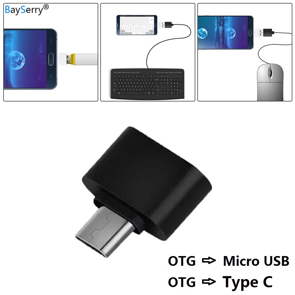 OTG Type C Micro USB кабель адаптер 2 0 конвертер для мобильного Android Samsung планшетного ПК на