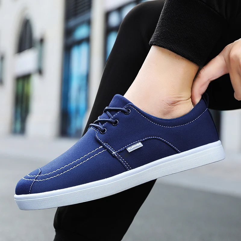 Мужские светильник кие кроссовки на плоской подошве дышащие для ходьбы