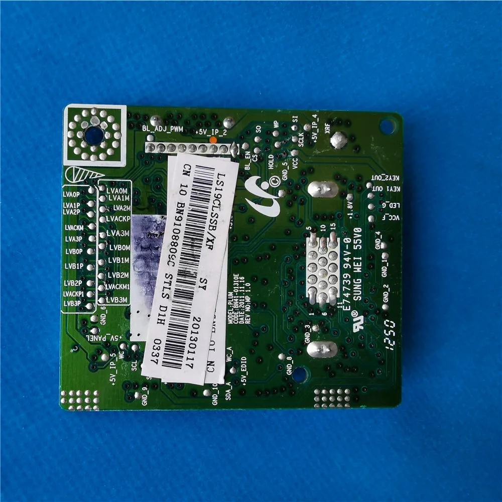 Good quality Main Board BN41-01310E 01310B 01310C BN91-08809C Suitable for  Monitor E1920NW E1920NWQ B1930NW Motherboard