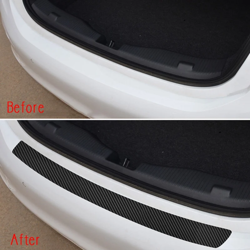 Универсальный автомобильный багажник задняя защитная накладка Стикеры для Hyundai