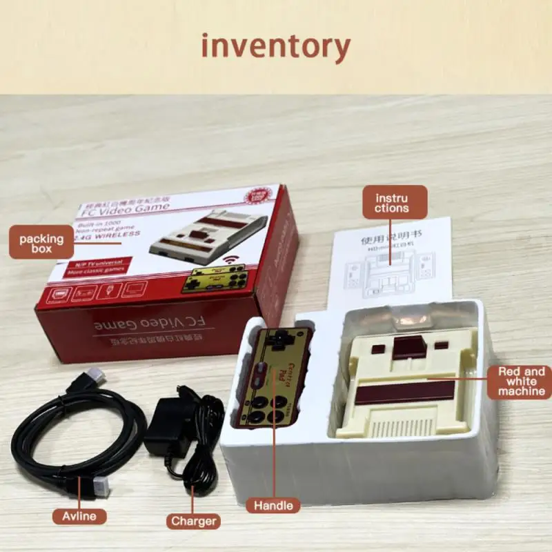 Консоль игровая Ретро 1000 встроенных игр NES HDMI/AV-выход | Электроника