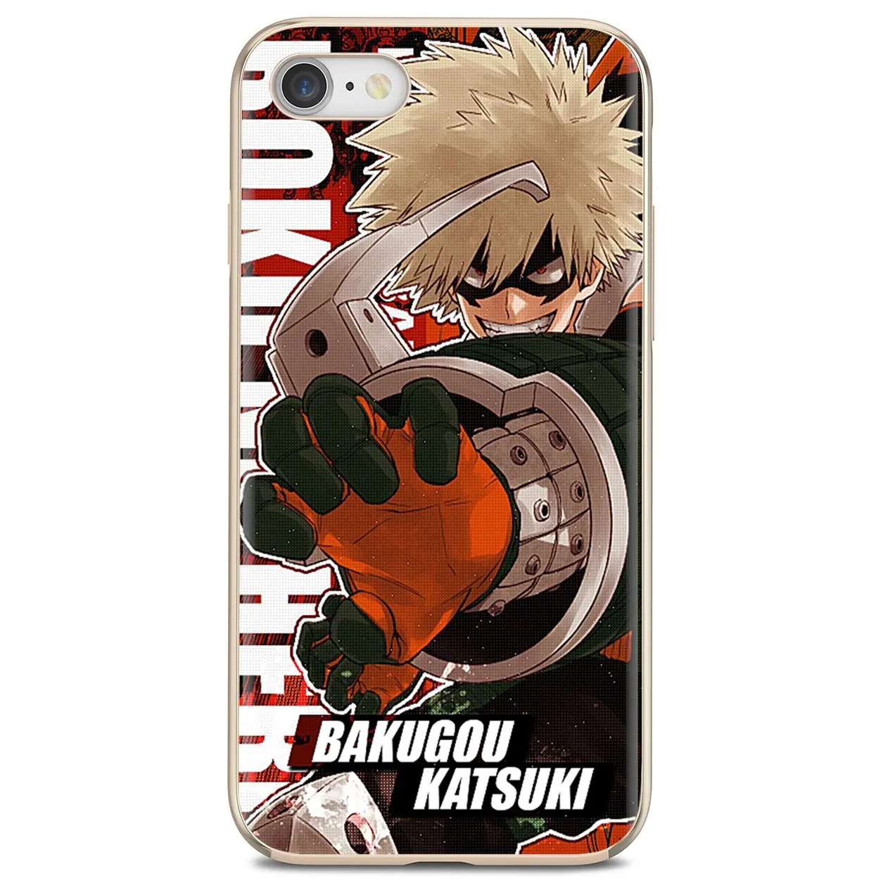 Чехол для iPhone 10 11 12 Pro Mini 4S SE 5C 6 6S 7 8 X XR XS Plus Max 2020 My-Hero-Академия-Bakugou-Katsuki | Мобильные