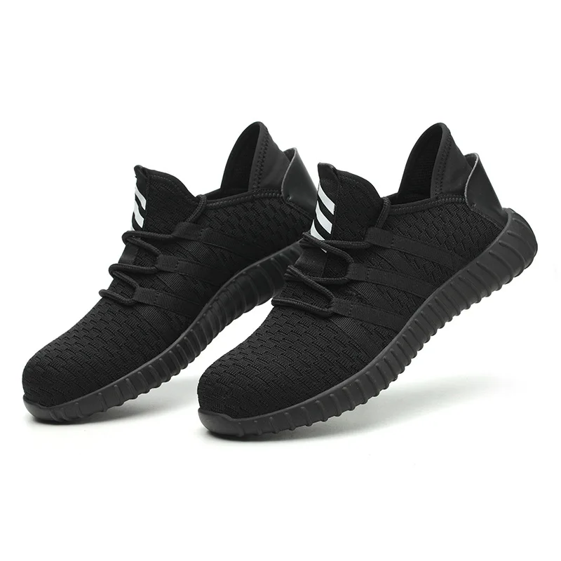 Мужские рабочие ботинки со стальным носком мужские Противоударные Защитные