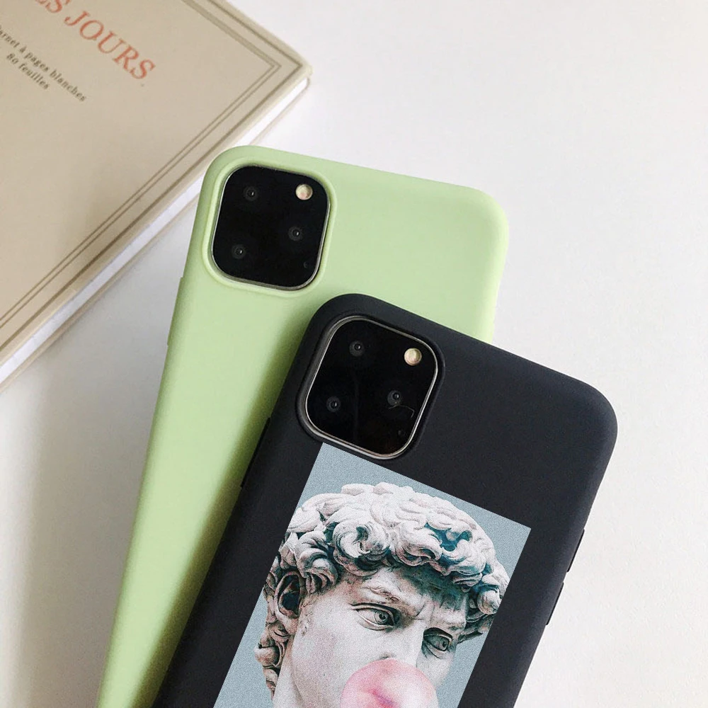Забавный чехол с изображением банана на средний палец для iPhone X 7 8 XR XS Max для iPhone 6 6s Plus 11Pro Max чехол s мягкая задняя крышка из ТПУ