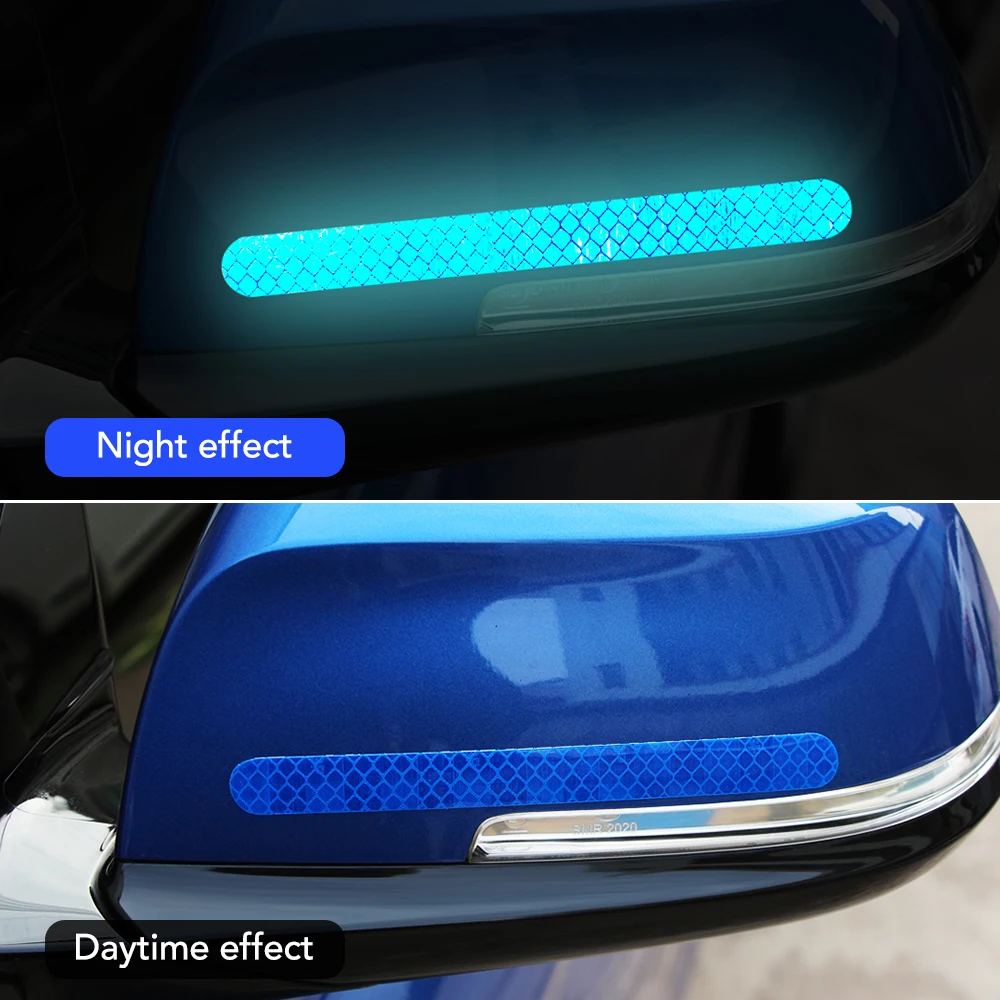 Car Stickers Rearview Mirror Reflective Tape styling For Mazda 2 3 5 6 8 CX-5 CX-7 CX-9 MX-5 ATENZA Axela | Автомобили и