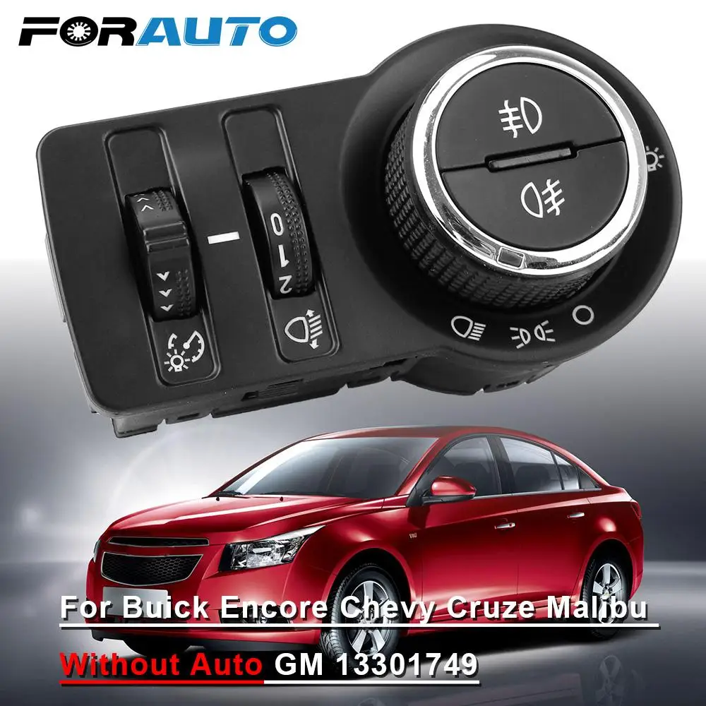 

Headlight Switch Button Car Fog Lamp Control Button for Chevrolet Cruze J300 1.4 1.6 1.7 Chevy Interior Parts