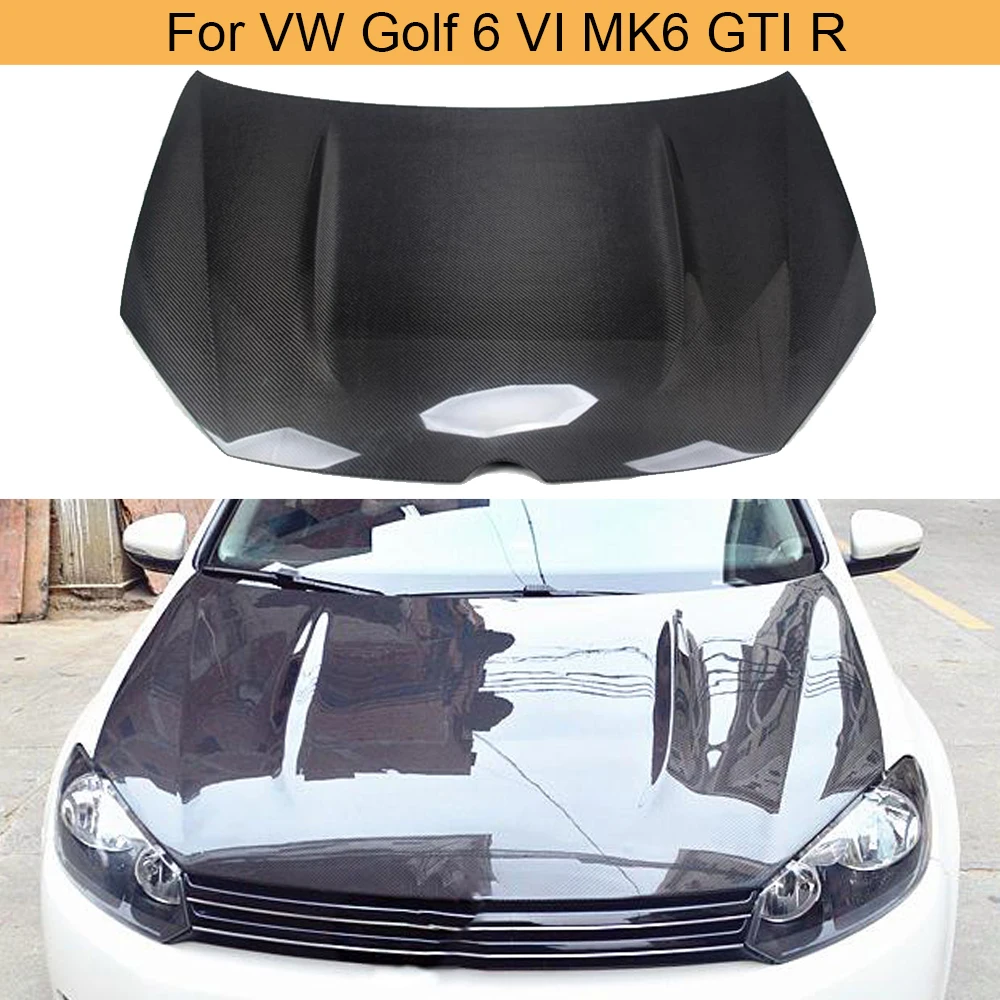 Крышка капота двигателя автомобиля отделка для Volkswagen VW Golf 6 VI MK6 GTI R 2010 2013 передняя