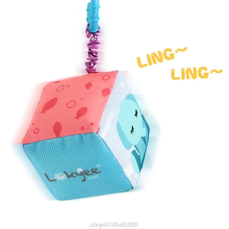 

Newborn baby rattle plush pendant toy three-piece set of sensory puzzle cloth ball bedside bell (1 set of three) M24 21 Dropship