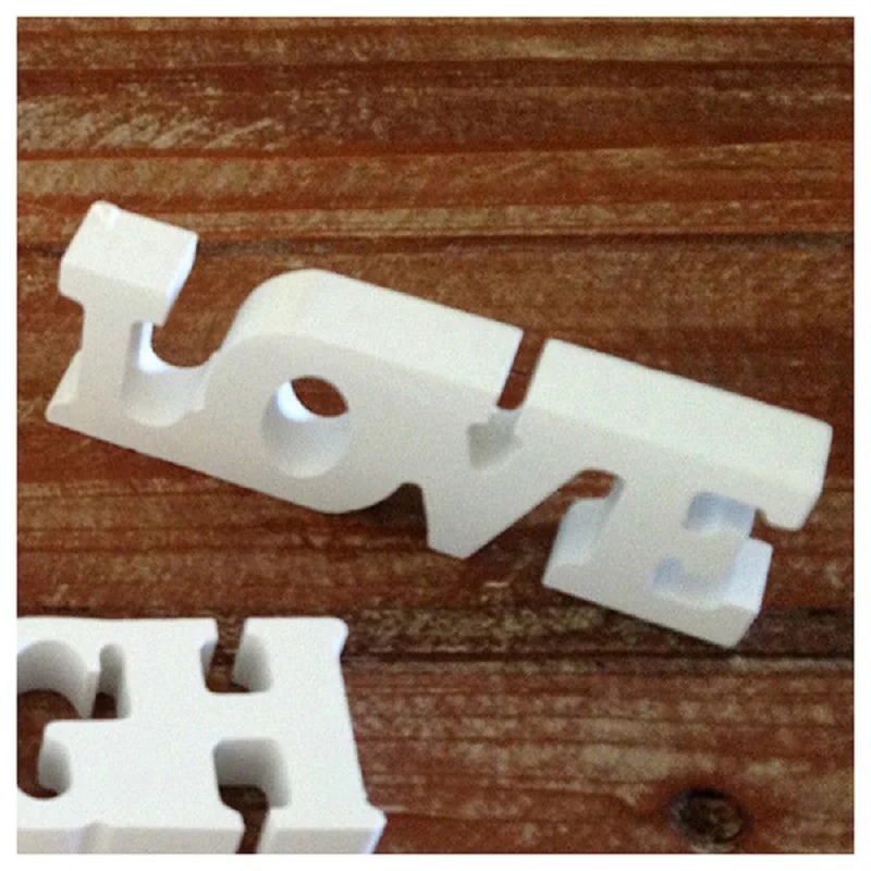 Креативное украшение свадебный подарок Живая Любовь смешные деревянные буквы
