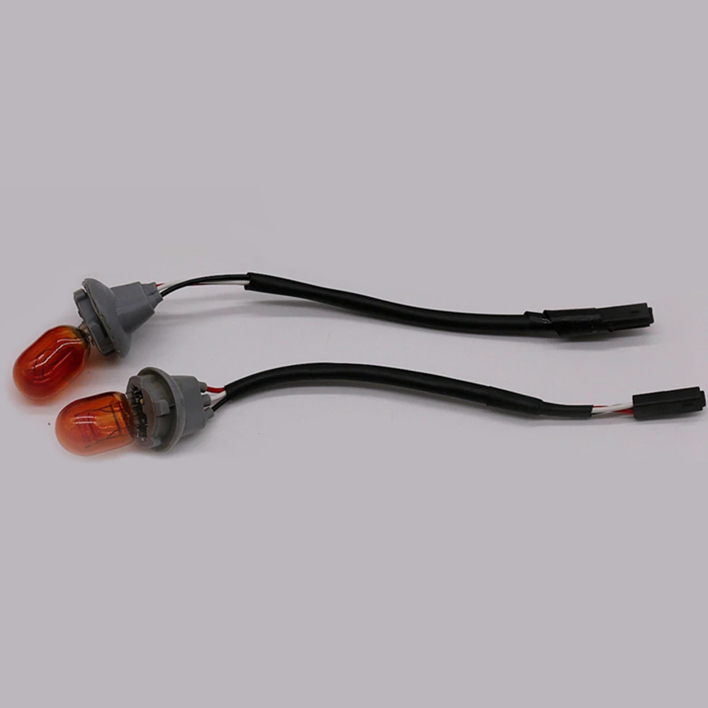 Мотоциклетные передние поворотные сигнальные лампы оранжевого цвета 2 шт. для Honda