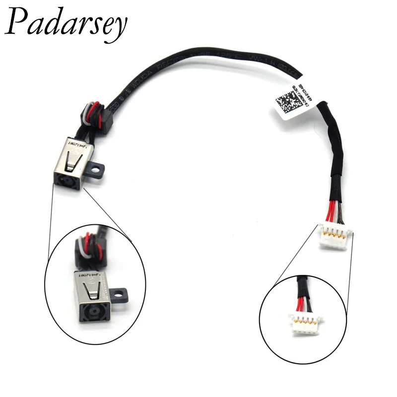 Новый Сменный разъем питания постоянного тока Padarsey Штекерный кабель совместимый