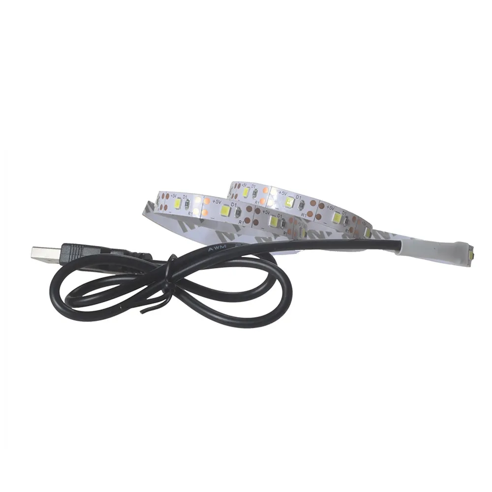 5 в 2835 30 SMD/50 см белый/теплый белый/синий Светодиодная лента для подсветки