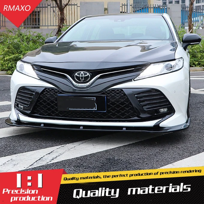 Для Camry Body kit спойлер- для TOYOTA Camry ABS задний спойлер передний бампер диффузор защитные бамперы