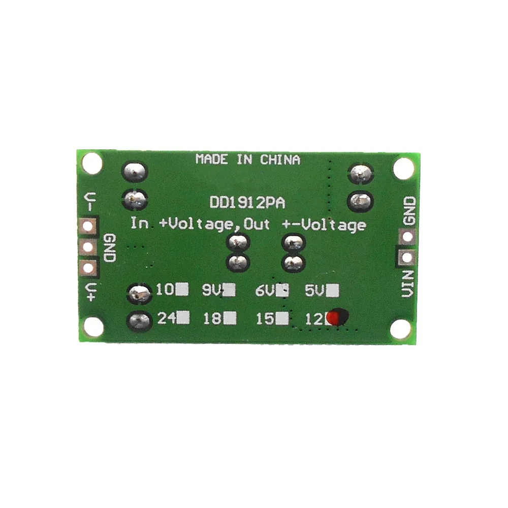 Плата DD1912PA 2 в 1 8 Вт Boost Buck Dual + напряжение 3 24 В до 5 6 9 10 12 15 18 для ЖК дисплея ADC DAC op