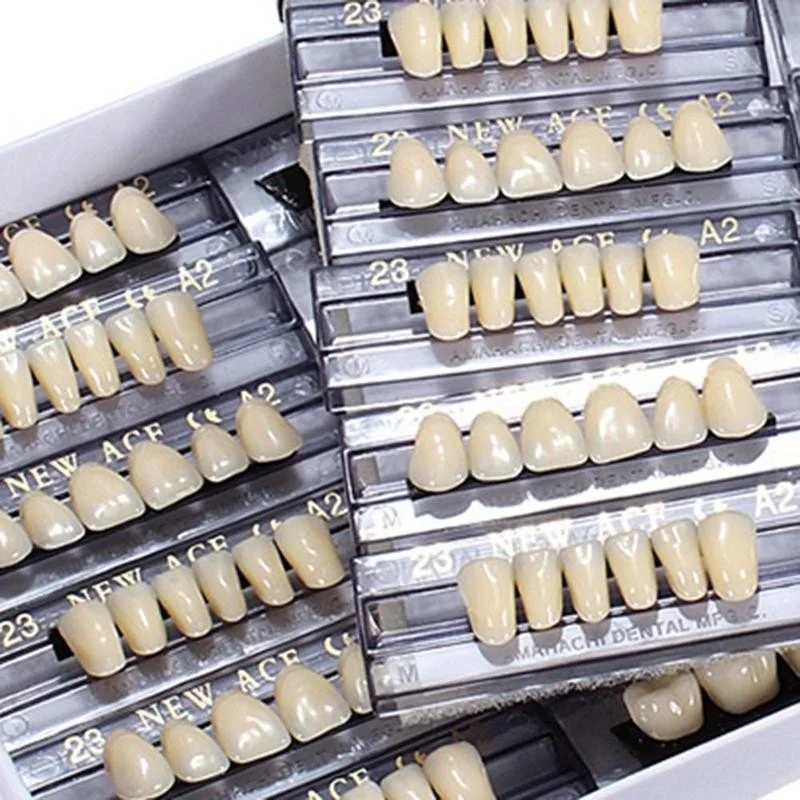 

Resin dental, 28 teeth / set, 3D tone guide, colorimeter, mirror, dental, cold light, whitening, white plaque