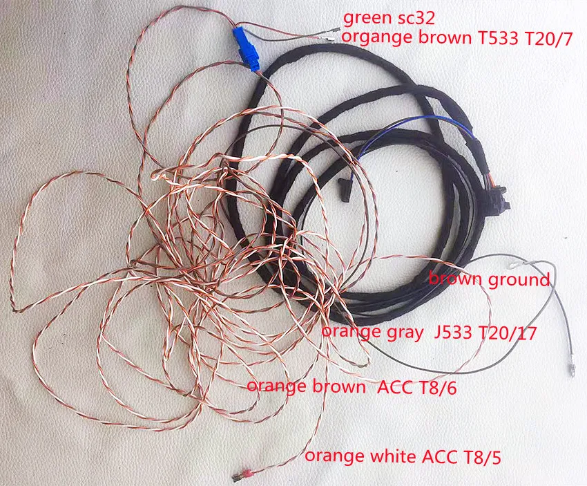 Система поддержания полосы движения передней камеры провод/кабель/жгут проводов