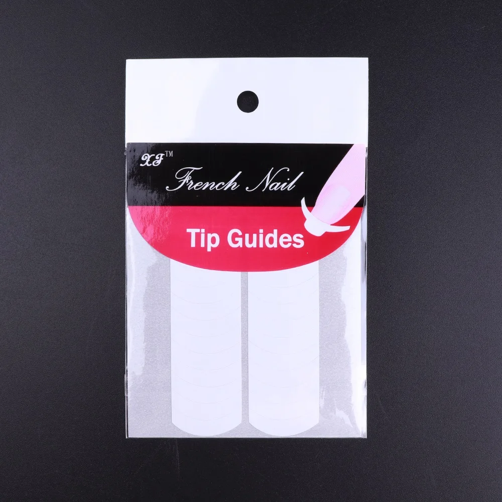 18 наклеек французские трафареты для ногтей DIY руководство дизайна Клей Дизайн