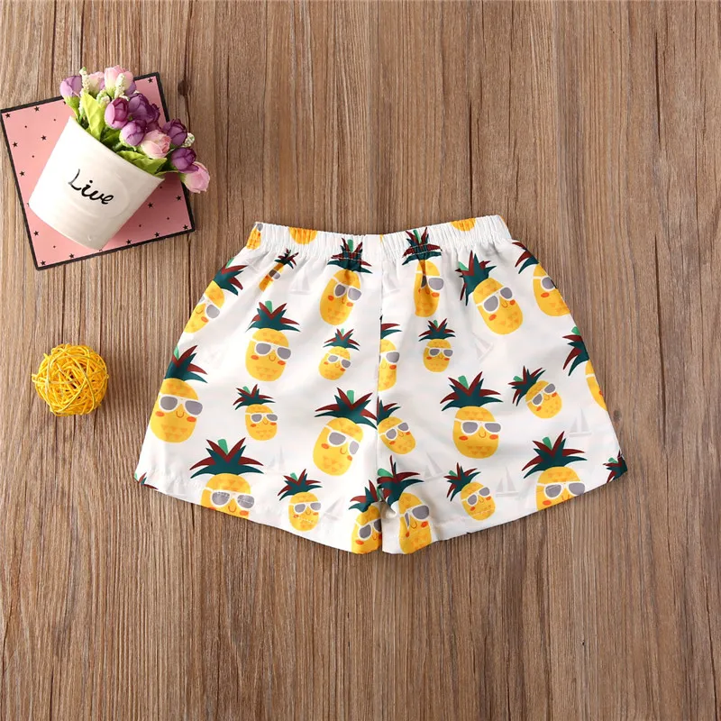 Pantalones cortos de secado r&aacute;pido para ni&ntilde;os, Ba&ntilde;ador estampado para surf, Playa-4