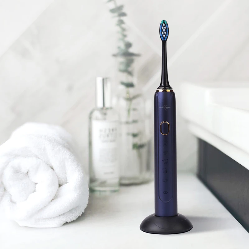 Electric Toothbrush With USB Rechargeable Tooth Brushes Ultrasonic Adult Waterproof  Teeth Brush | Бытовая техника