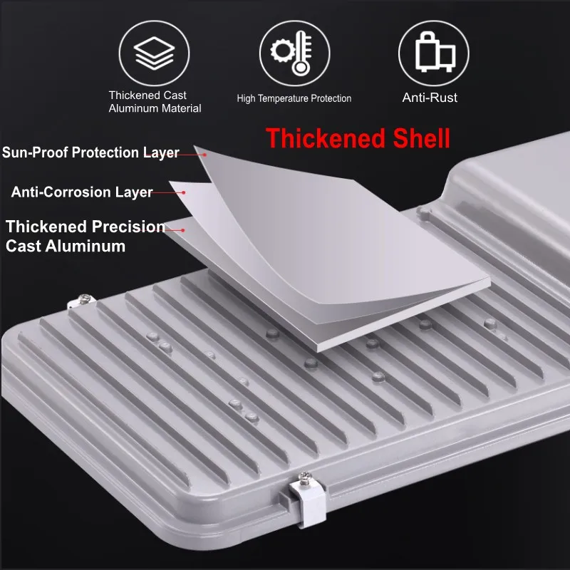 Светодиодный уличный фонарь 600 Вт водонепроницаемый садовый фсветильник на