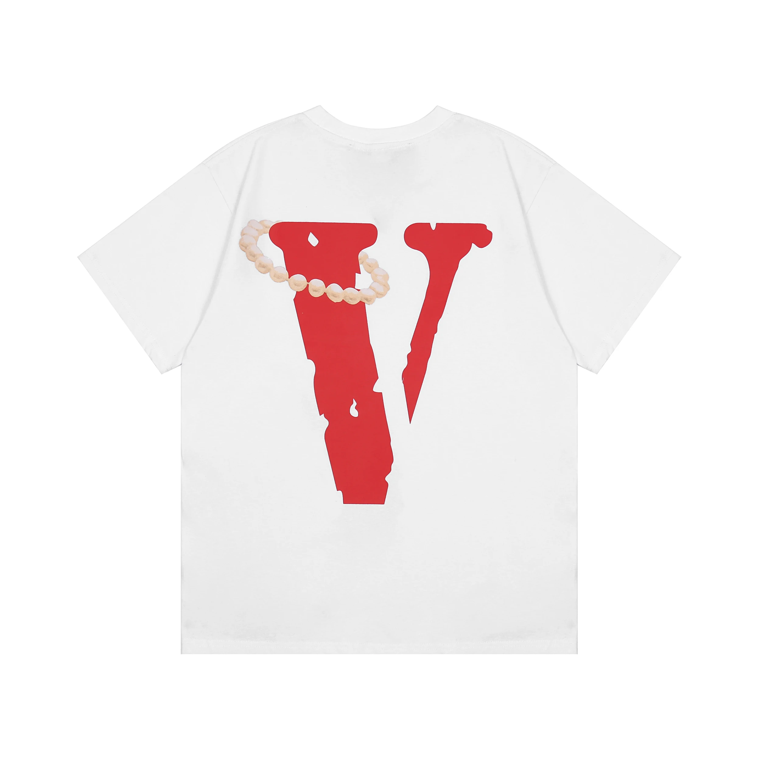 VLONE short-sleeved female couple loose street T-shirt hip-hop trend men's cotton casual letter printing V656959