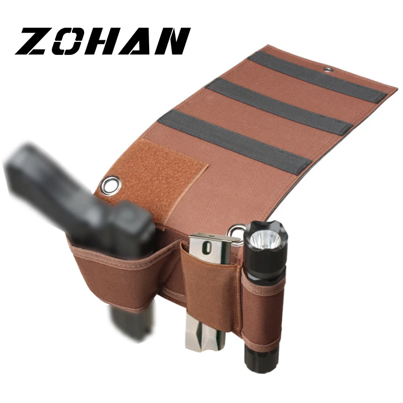 Тактическая кобура для автомобильного сиденья нейлоновая многофункциональная в