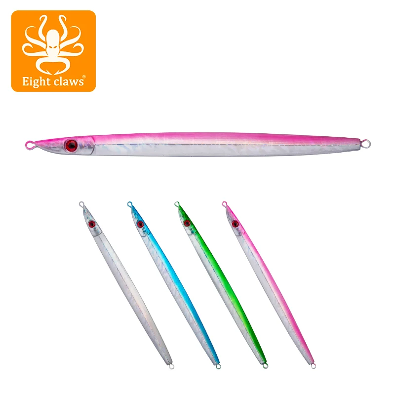 

EIGHT CLAWS 120g 160g Metal Jig Spoon Shore Casting Swimbait Lead Fish Sea Bass Fishing Lure Artificial Bait Tackle