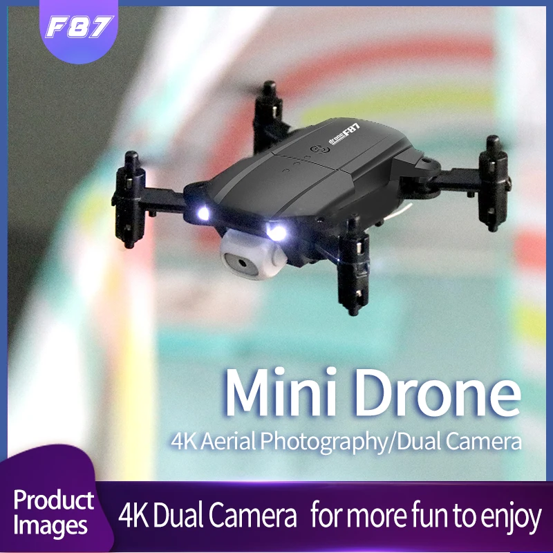 

New F87 FPV Drone Quadcopter With 4K HD Camera Professional Drone Helicopte Height Hold Drone Aerial Photography Aircraft