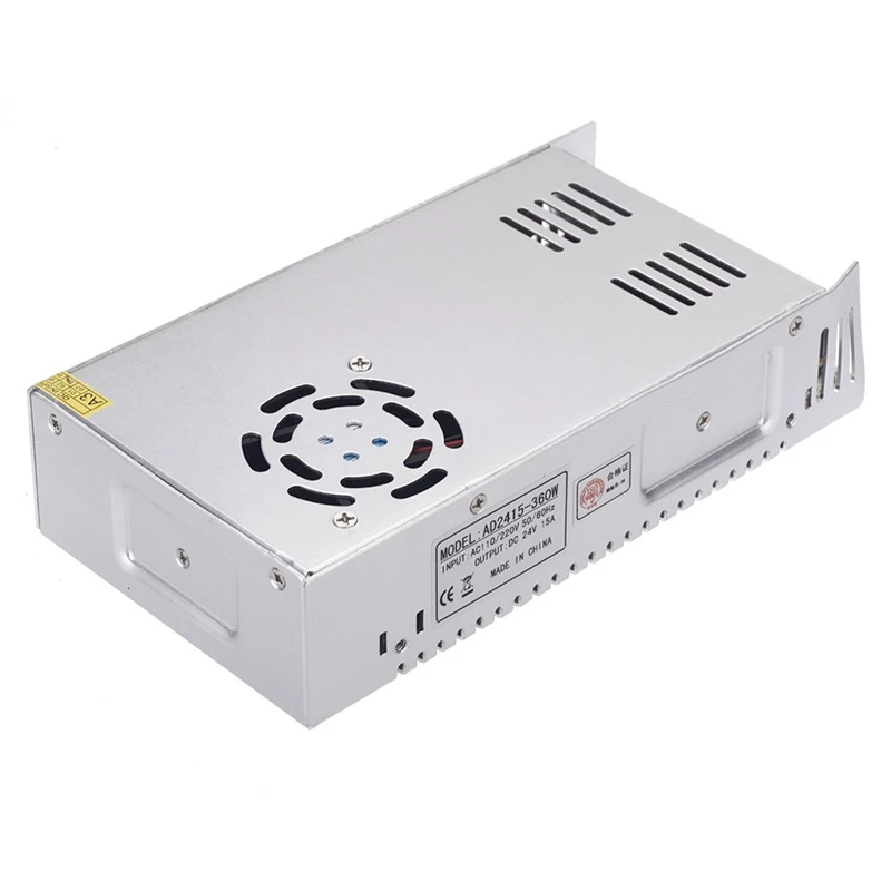 AC 110 V/220 V DC 24V 15A 360W блок питания трансформатор переключатель для светодиодной