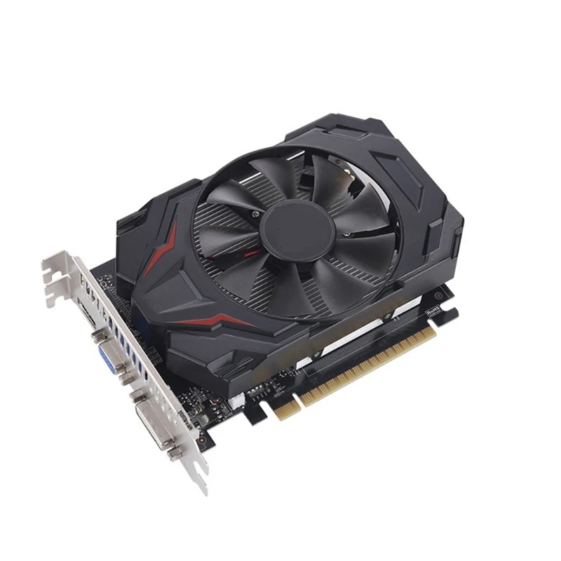 

Computer Graphic Card NVIDIA GTX 650 1GB GDDR5 128-Bit PCIE 3.0 HDMI-Compatible DVI-D Interface W/ Twin Cooling Fan