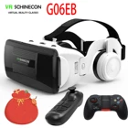 Гарнитура виртуальной реальности 3D VR, умные очки, шлем для мобильных телефонов, смартфонов, линзы 4-6 дюймов, бинокль с контроллером