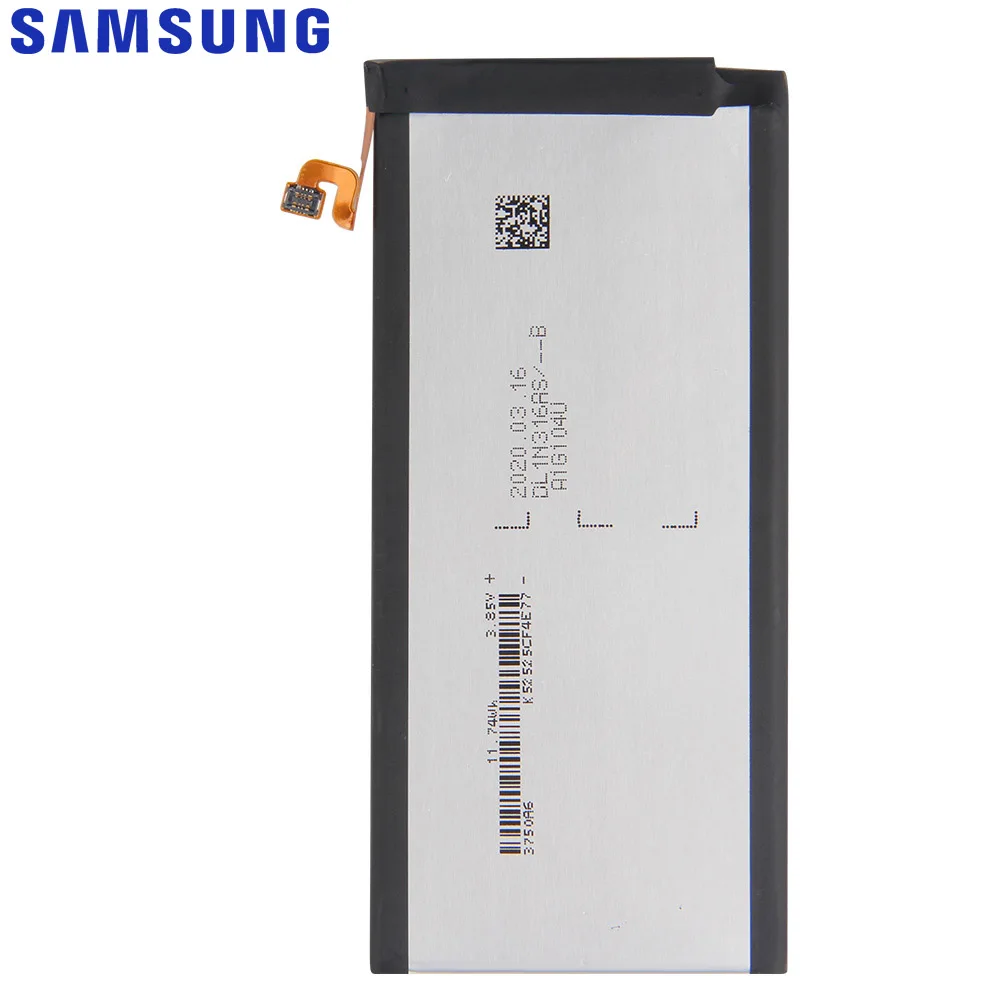 Оригинальная запасная батарея Samsung для Galaxy A8 A8000 A800YZ A800F A800S настоящая телефона