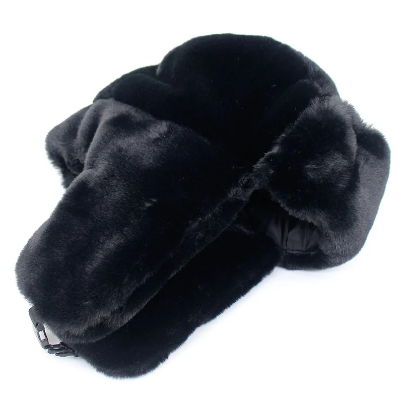 2020 autumn and winter new thick warm hat men women fashion solid color Lei Feng outdoor wind cold cycling earmuffs | Аксессуары для