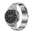 Ремешок с титановым покрытием для Samsung Galaxy Watch 4 Classic, металлический браслет из нержавеющей стали для наручных часов 46 мм 42 мм 44 мм 40 мм
