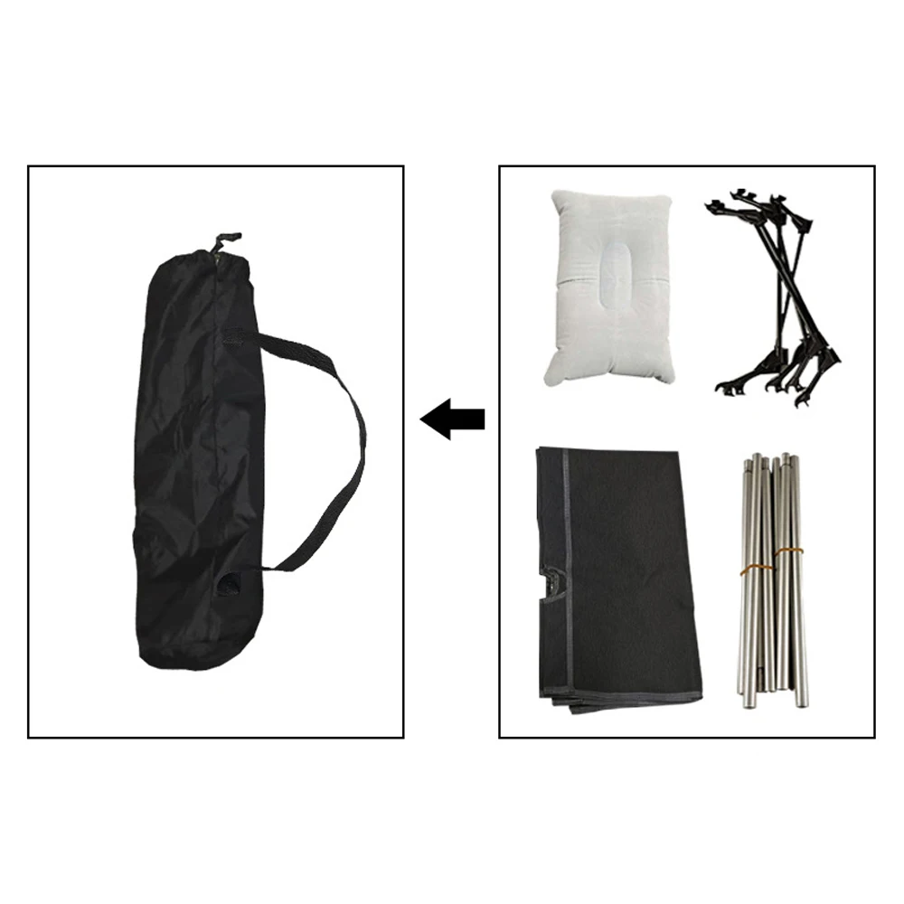 Складной Открытый Кемпинг кровать портативный алюминиевый сплав светильник