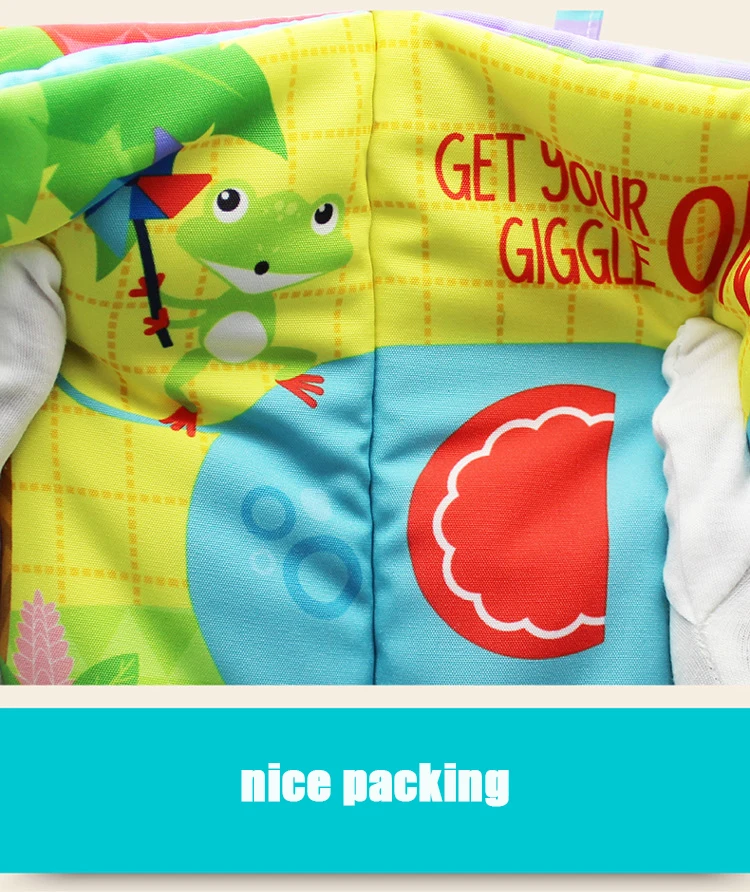 Three-dimensional tail cloth book baby reading books tear not bad children early education educational toys | Игрушки и хобби