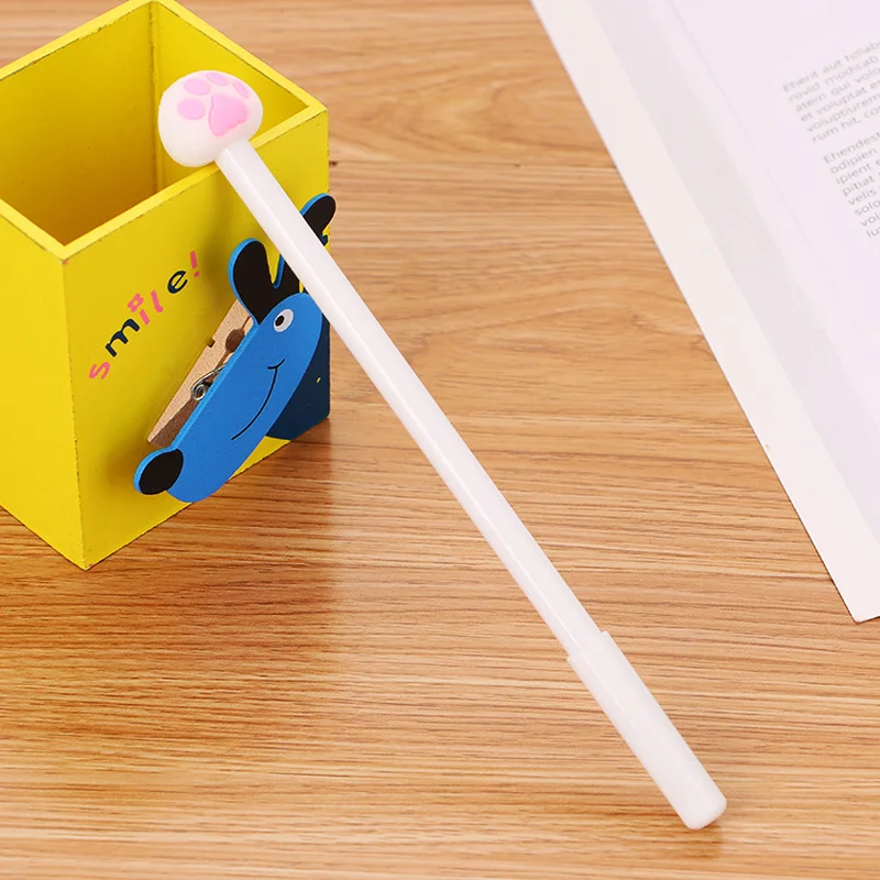 100 шт. креативные канцелярские принадлежности нейтральная ручка с кошачьими