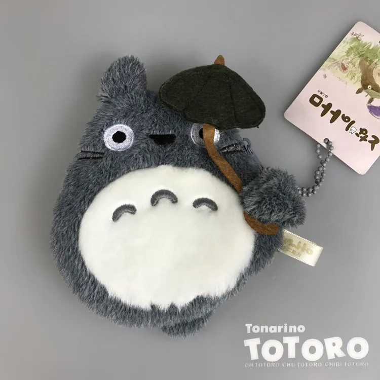 Милый Хаяо Миядзаки Тоторо Мультфильм Плюшевая сумка игрушечный кошелек сумочка