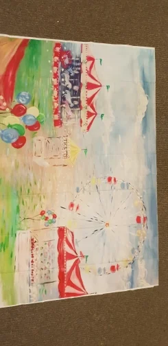 Виниловые декорационные задники для фотосъемки фон коробка площадка