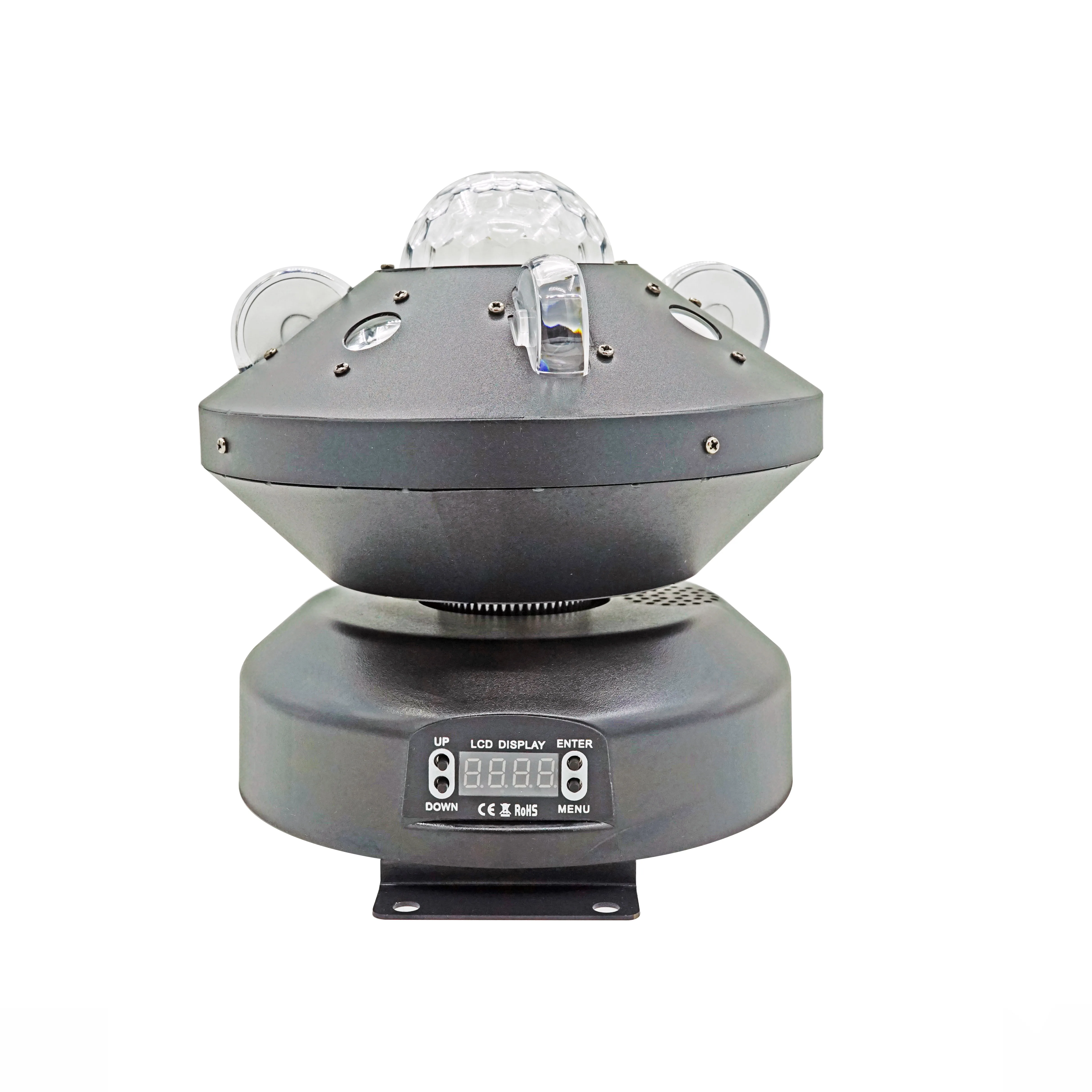 Светодиодные мобильные фары 4 в 1 для диджея вращающиеся бесконечно семейных