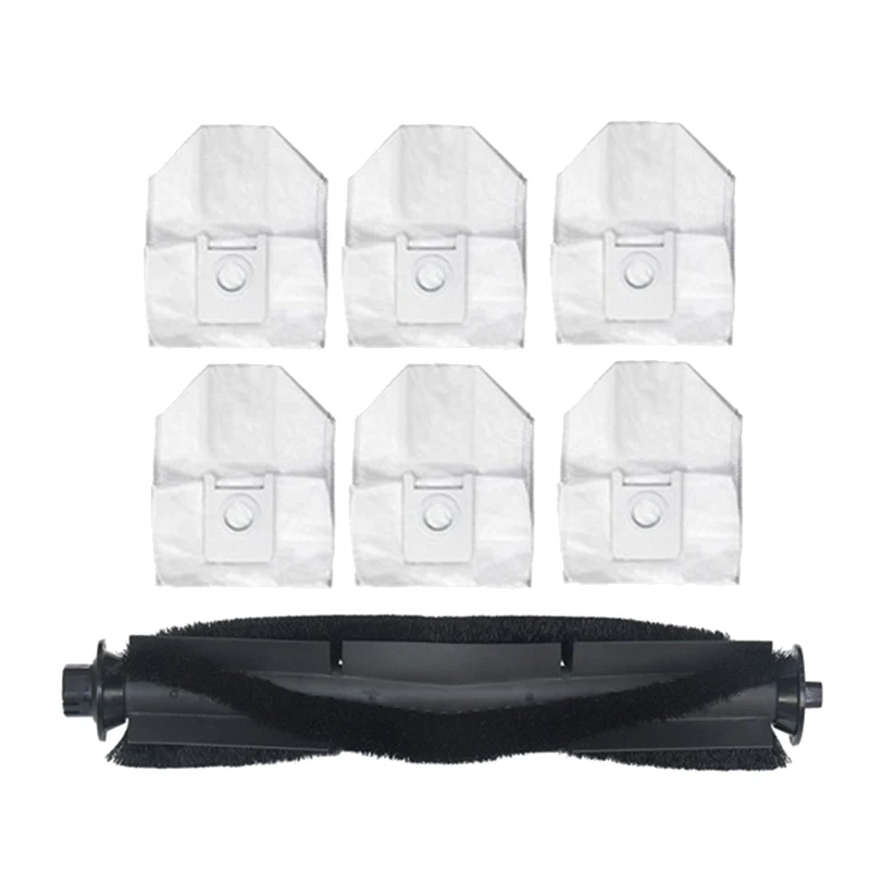 

7PCS Roller Brush Main Brush Dust Bags for Xiaomi ROIDMI EVE Plus Robot Vacuum Cleaner Accessories