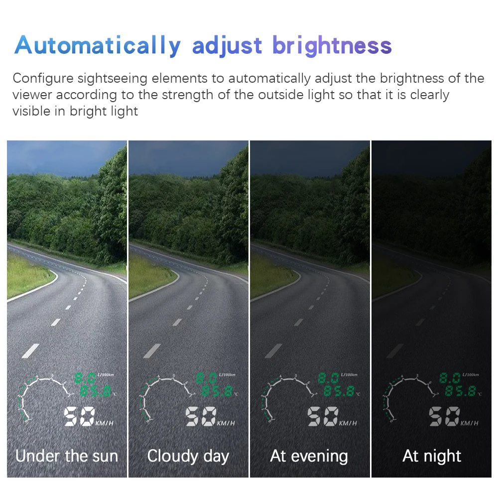 HA-X30 дисплей HUD+ TPMS Автомобильная электроника измеритель скорости OBD OBD2 HUD Дисплей автомобильный проектор скорости цифровой бортовой компьютер