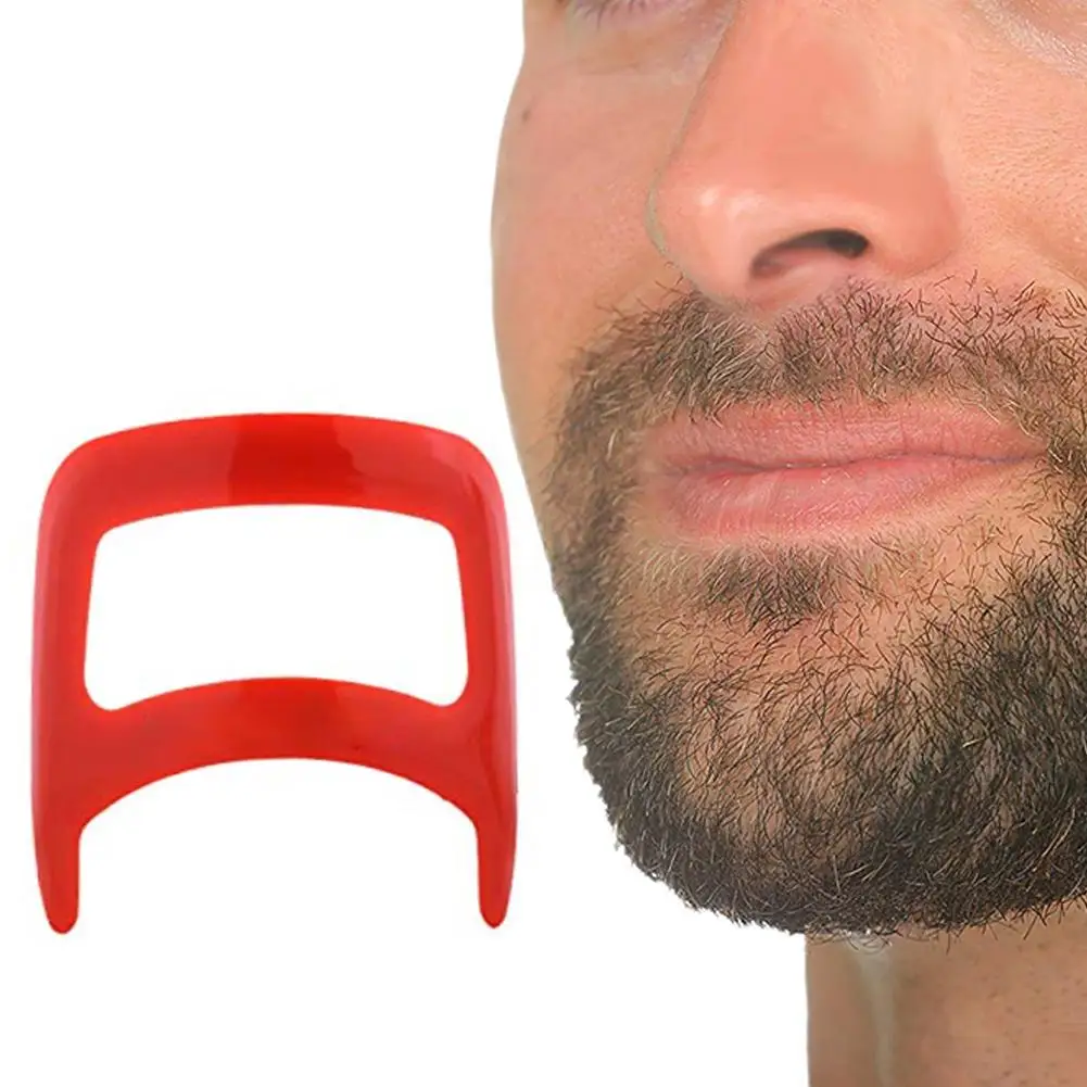 

4Pcs Beard Styling Template Tools For Men Shave Shaping Template Beard Style Comb Beard Shaping Tool Hair Cutting Grooming Kit