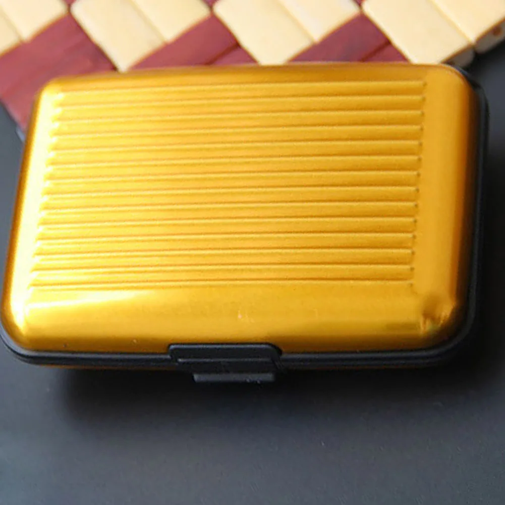 Чехол-Кошелек для визиток и кредитных карт с защитой от RFID-сканирования мужчин